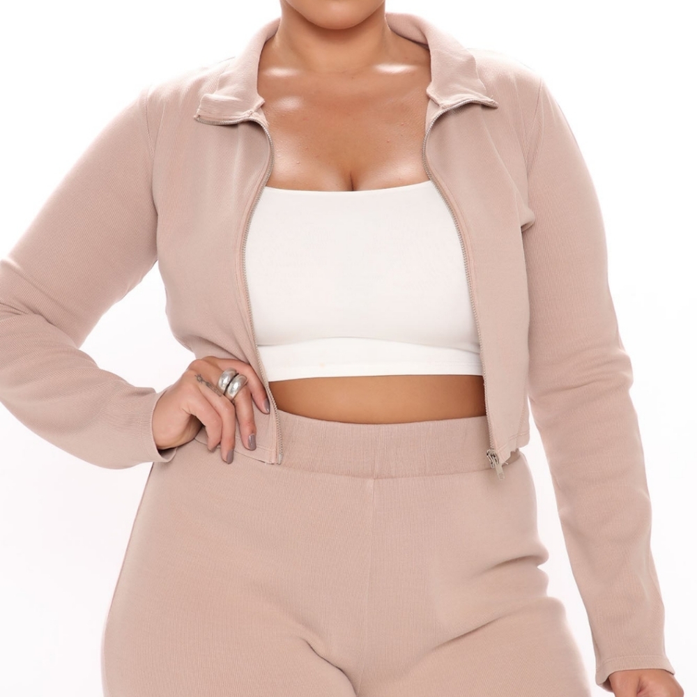 FN Ribbed Pants Set. 3X - Picture 4 of 5